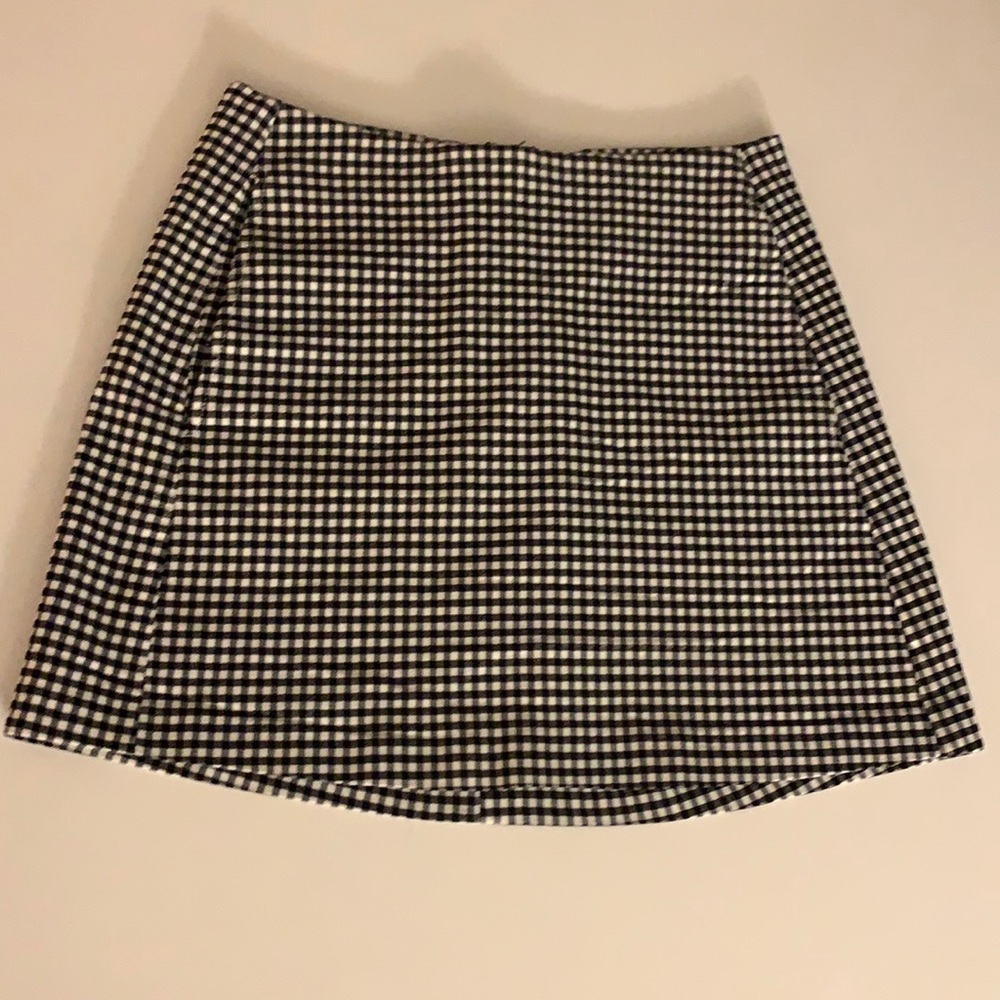 Urban outfitters checkered mini